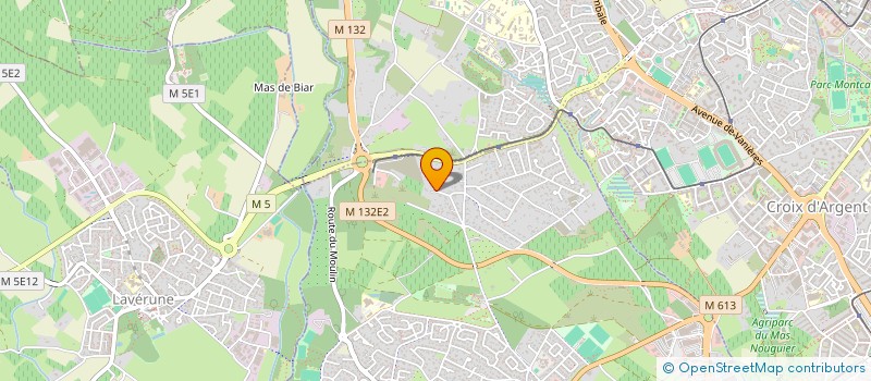 localisation de l'entreprise ACADEMIE VEDASIENNE DE FOOTBALL  SAINT-JEAN-DE-VEDAS