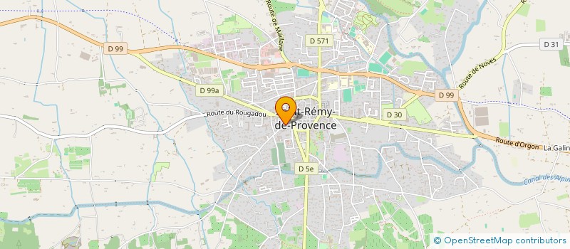 localisation de l'entreprise ACADEMIE VEDIQUE MAHARISHI PROVENCE MEDITERRANEE  SAINT-REMY-DE-PROVENCE