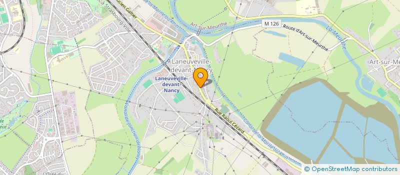 localisation de l'entreprise ACADEMIE VINCI  LANEUVEVILLE-DEVANT-NANCY