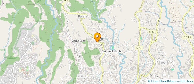 localisation de l'entreprise ACADEMIE WUSHU MARTINIQUE  FORT-DE-FRANCE