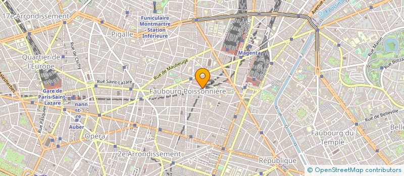 localisation de l'entreprise ACADEMIQUE LOISIRS VOYAGES à PARIS