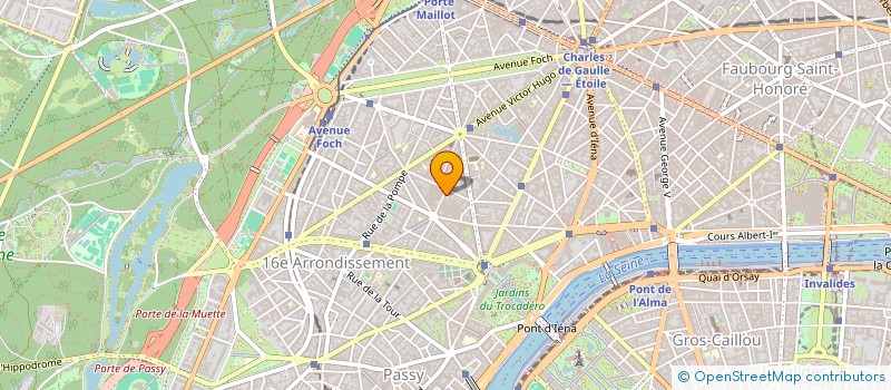 localisation de l'entreprise ACADEMUP  PARIS