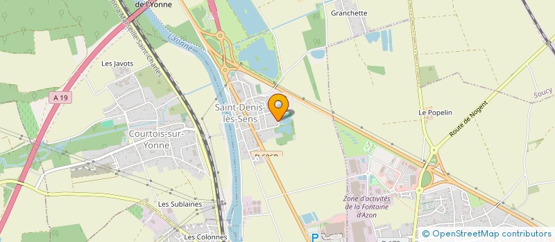 localisation de l'entreprise ACADEMY FOR ALL  SAINT-DENIS-LES-SENS