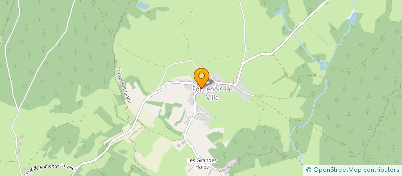 localisation de l'entreprise ACADEMY OF HAPPINESS  FONTENOIS-LA-VILLE