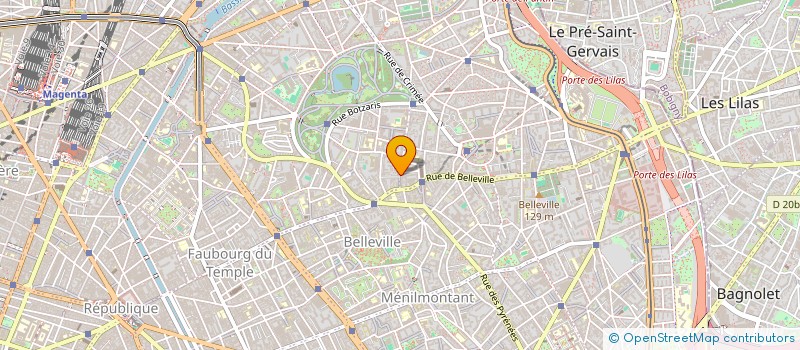 localisation de l'entreprise ACADEMY OF HUMAN UNIVERSAL ENERGY AND SPIRITUALITY  PARIS