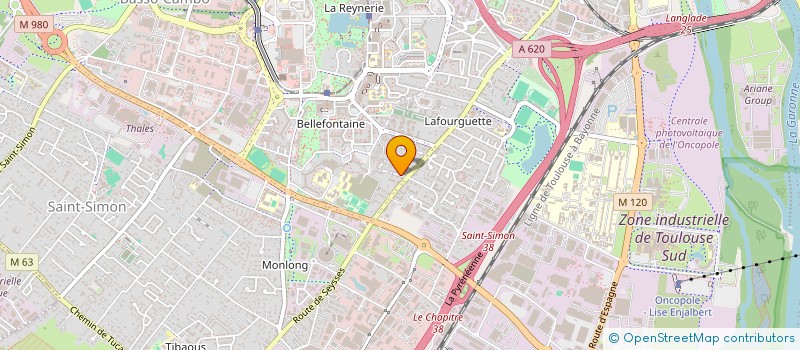 localisation de l'entreprise ACADEMY TOULOUSE UNITED à TOULOUSE