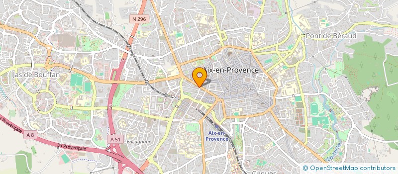localisation de l'entreprise ACADIEN-TOULON  AIX-EN-PROVENCE