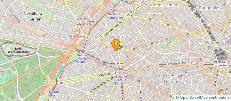 localisation de l'entreprise ACADIS  PARIS