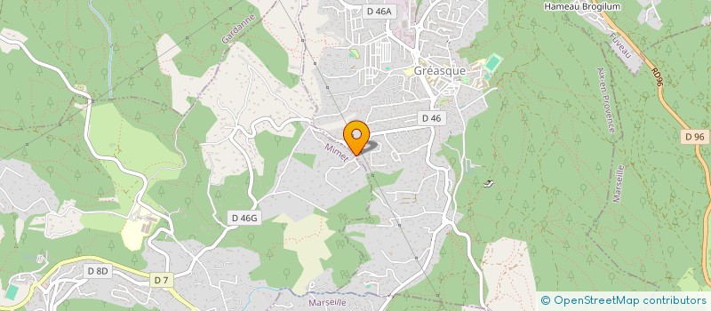 localisation de l'entreprise ACADIY DU PAYS D'AIX  MIMET