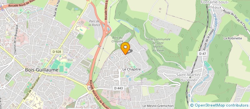 localisation de l'entreprise ACADRAMA  BIHOREL