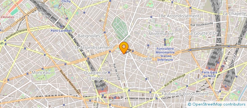 localisation de l'entreprise ACAE-AGENCE CONSEIL ASSISTANCE ENTREPRIS  PARIS