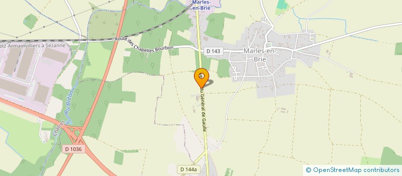 localisation de l'entreprise ACAF SECTION CHORALE  FONTENAY-TRESIGNY