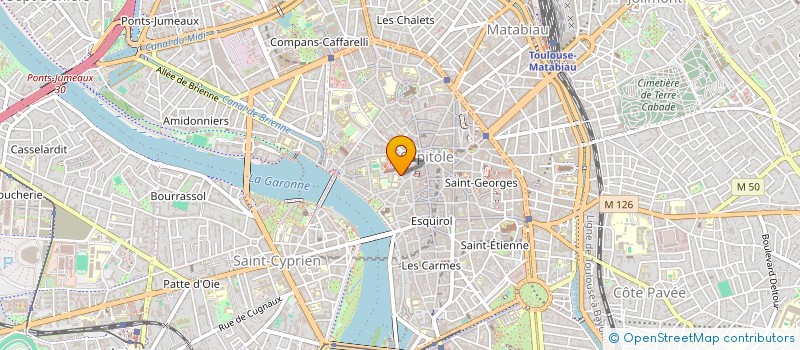 localisation de l'entreprise ACAI  TOULOUSE