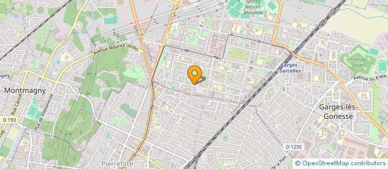 localisation de l'entreprise ACAJOU à SARCELLES