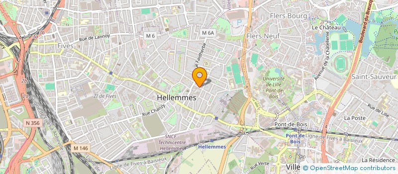 localisation de l'entreprise ACAJUS à LILLE