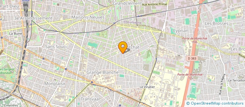 localisation de l'entreprise ACAL à BRON