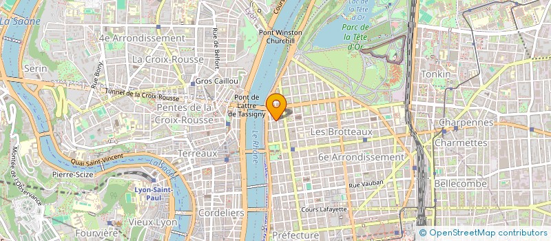localisation de l'entreprise ACALLO AUDIT à LYON