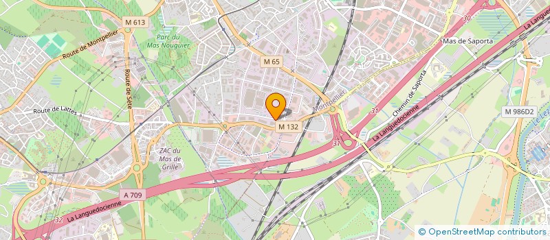 localisation de l'entreprise ACALYS FINANCES AGENCE DE L'HERAULT à MONTPELLIER