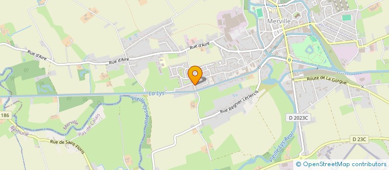 localisation de l'entreprise ACAM à MERVILLE