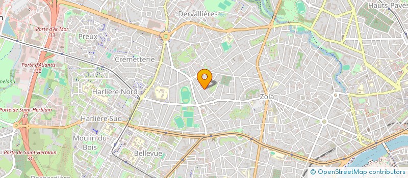 localisation de l'entreprise ACAMAC à NANTES