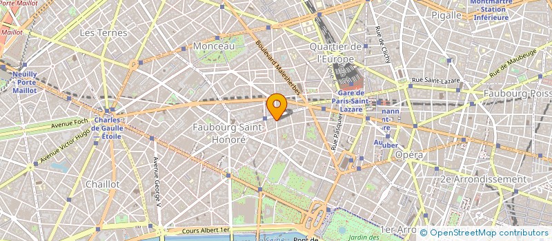 localisation de l'entreprise ACAMAS à PARIS