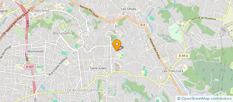 localisation de l'entreprise ACAMPADO à MARSEILLE 12