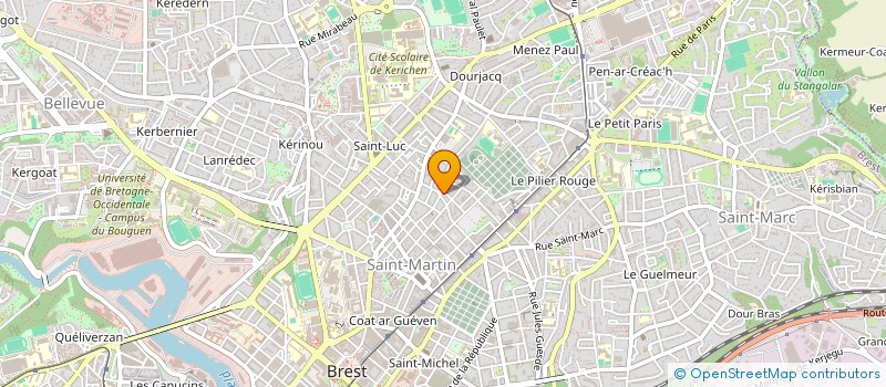 localisation de l'entreprise ACANITO à BREST