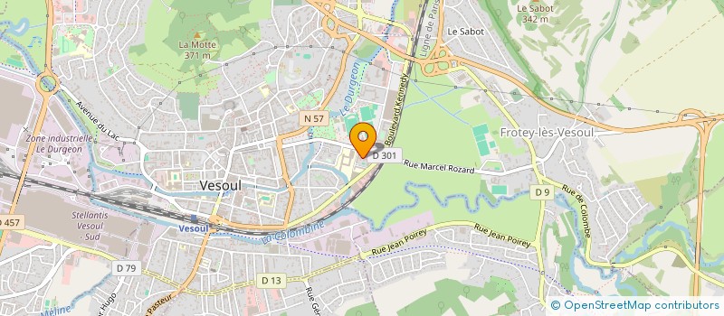 localisation de l'entreprise ACANONYMES - ALIMENTATIONS COMPULSIVES ANONYMES  VESOUL