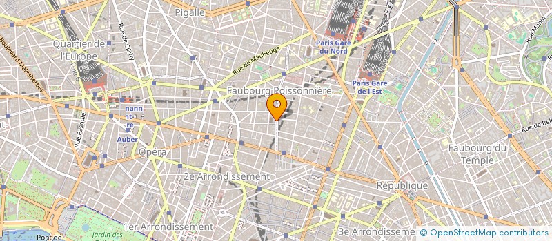 localisation de l'entreprise ACANTA à SAINT-DENIS
