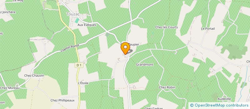 localisation de l'entreprise ACANTE à BELLEVIGNE