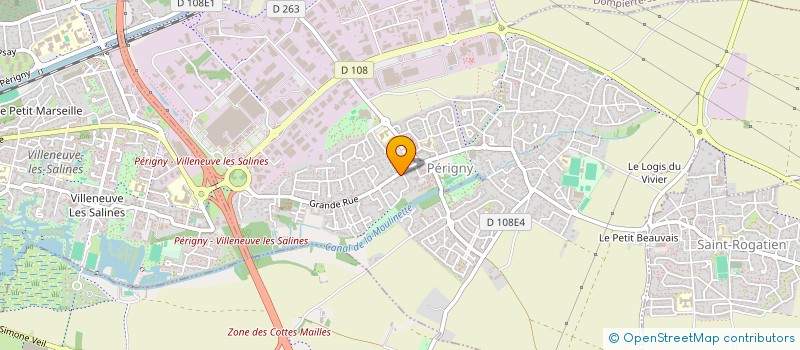 localisation de l'entreprise ACANTHARA BIEN ETRE à PERIGNY