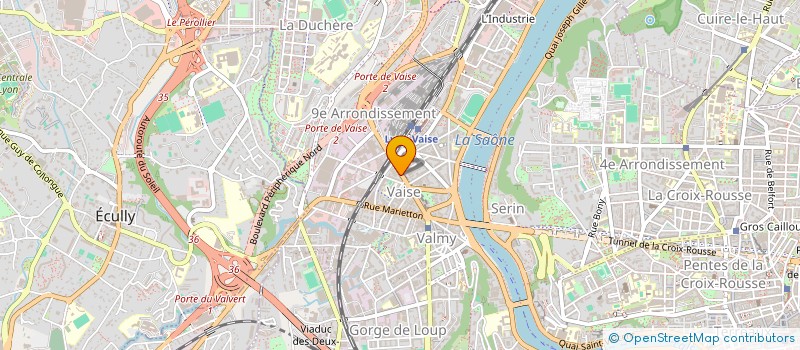 localisation de l'entreprise ACANTHE à LYON