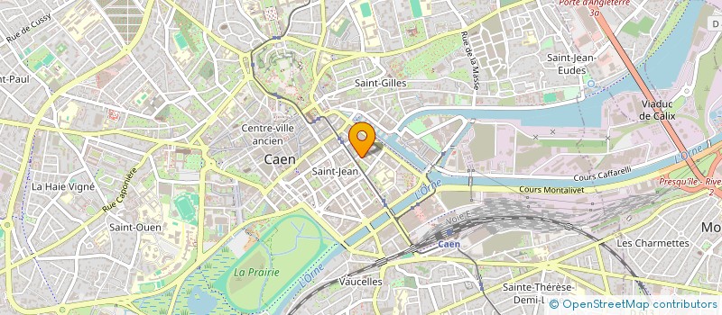 localisation de l'entreprise ACANTHE CONSEIL RH à CAEN
