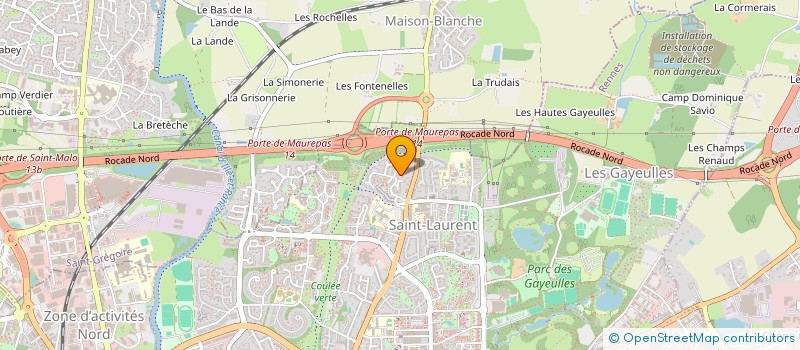 localisation de l'entreprise ACANTHE VOLUBILE à RENNES