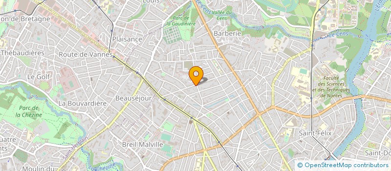 localisation de l'entreprise ACAOYER à NANTES