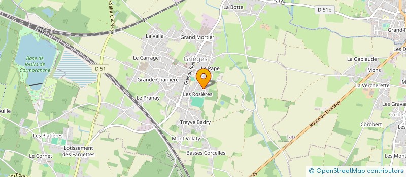 localisation de l'entreprise ACAPA  GRIEGES