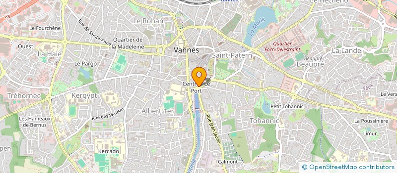 localisation de l'entreprise ACAPES à VANNES