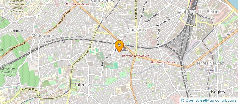 localisation de l'entreprise ACAPIA  TALENCE