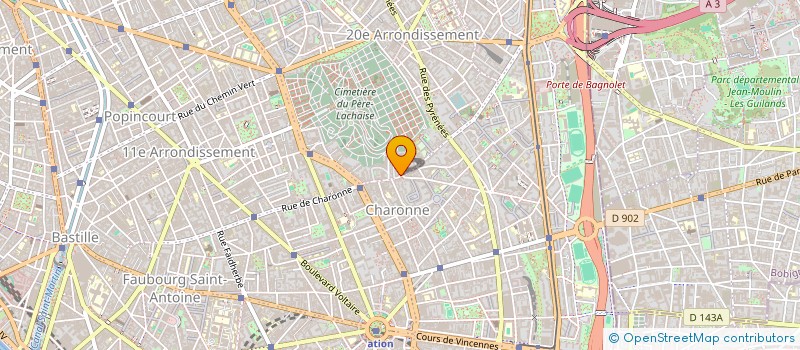 localisation de l'entreprise ACAPULCO à PARIS