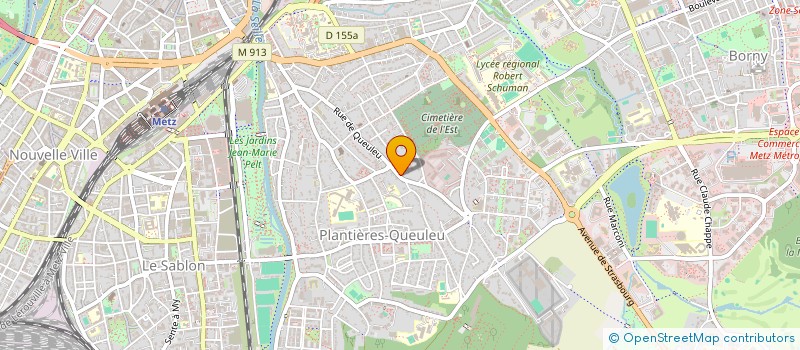 localisation de l'entreprise ACAPULCO  METZ