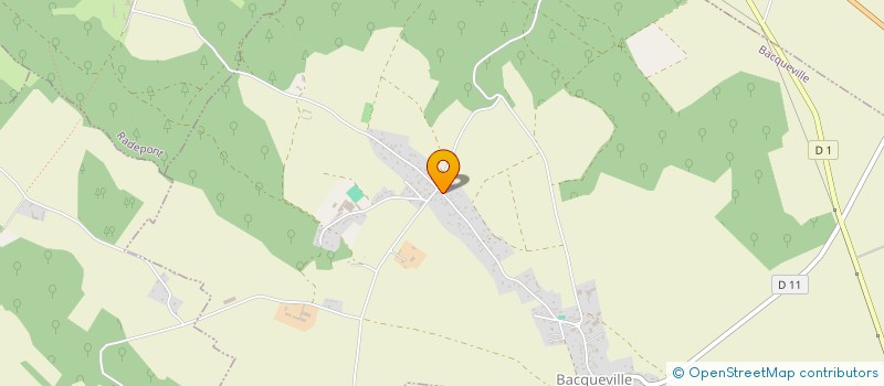 localisation de l'entreprise ACAR  BACQUEVILLE