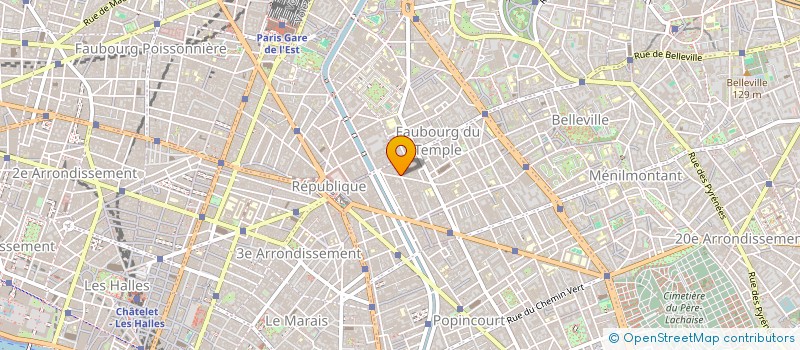 localisation de l'entreprise ACAR MODE  PARIS