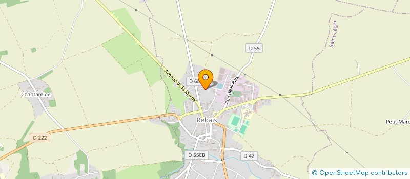 localisation de l'entreprise ACAR SERVICES  REBAIS