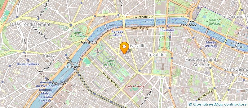 localisation de l'entreprise ACARA DEVELOPPEMENT à PARIS