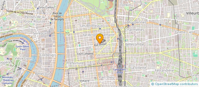 localisation de l'entreprise ACAREP  LYON