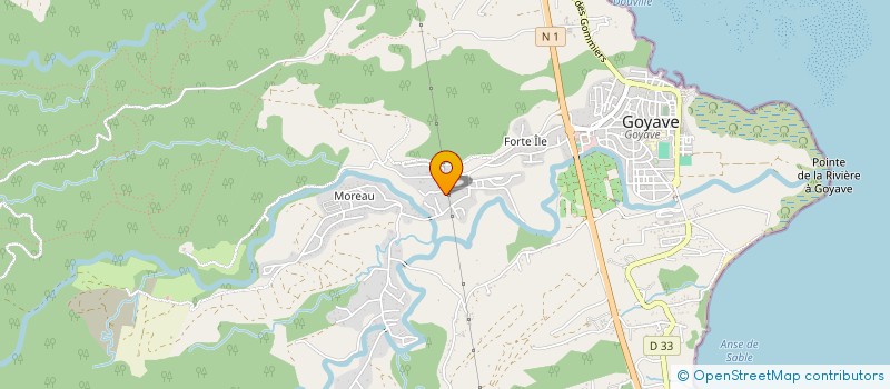 localisation de l'entreprise ACARI  GOYAVE