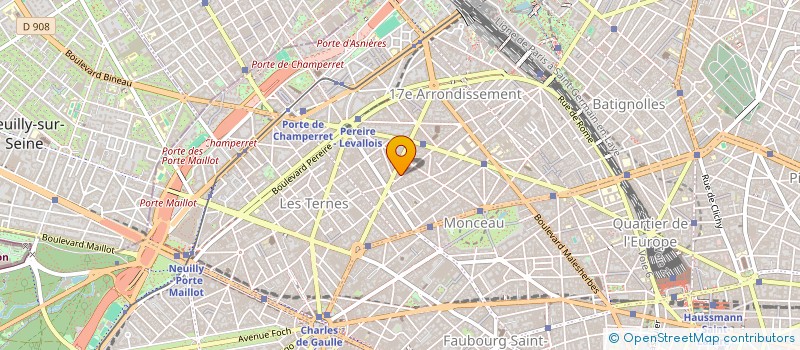 localisation de l'entreprise ACARIS à PARIS