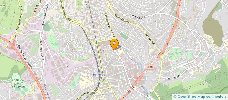 localisation de l'entreprise ACARS à SAINT-ETIENNE