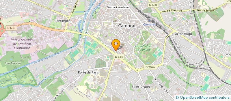 localisation de l'entreprise ACARS LOCATION à CAMBRAI