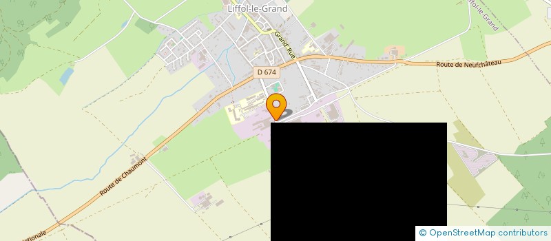 localisation de l'entreprise ACAS  LIFFOL-LE-GRAND